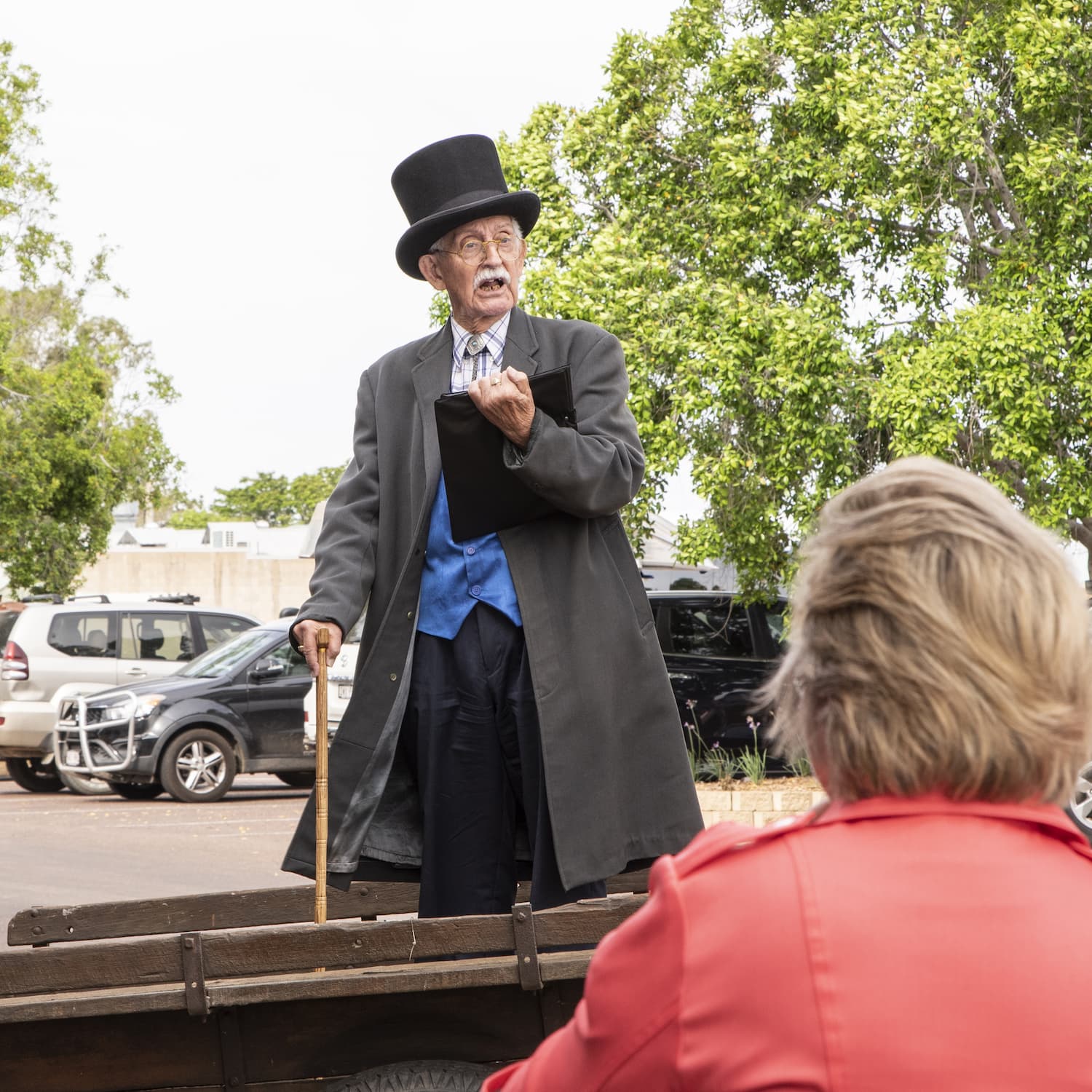 Outback Pioneers town crier