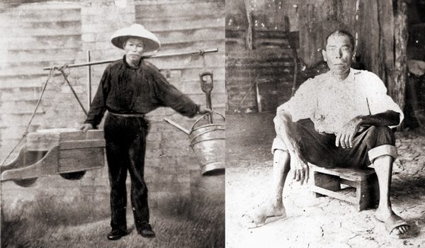 Chinese workers from the 1900s