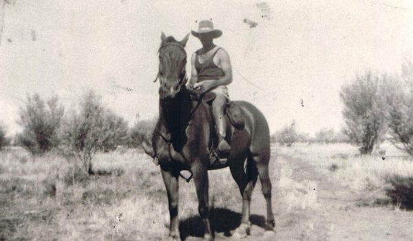 Stockman on horseback