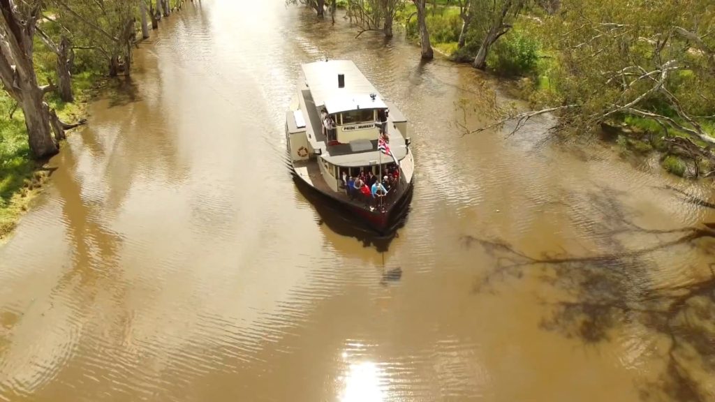 Pride of the Murray on the Murray river