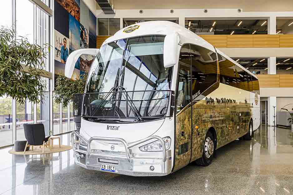 Outback Pioneers Irizar Volvo Coach